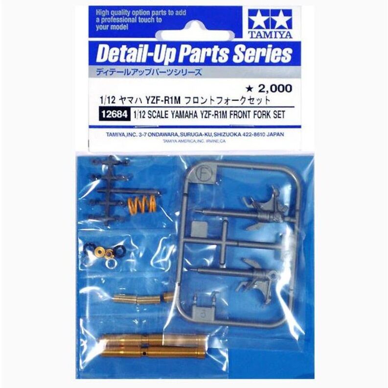 1/12 Yamaha YZF-R1M Front Fork Set