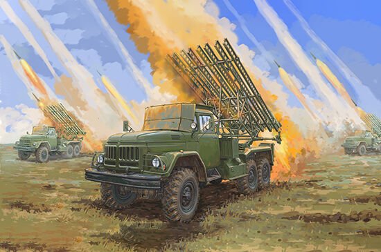 1/35 Sov.2B7R Mul.Roc.Laun.BM-13 HMM