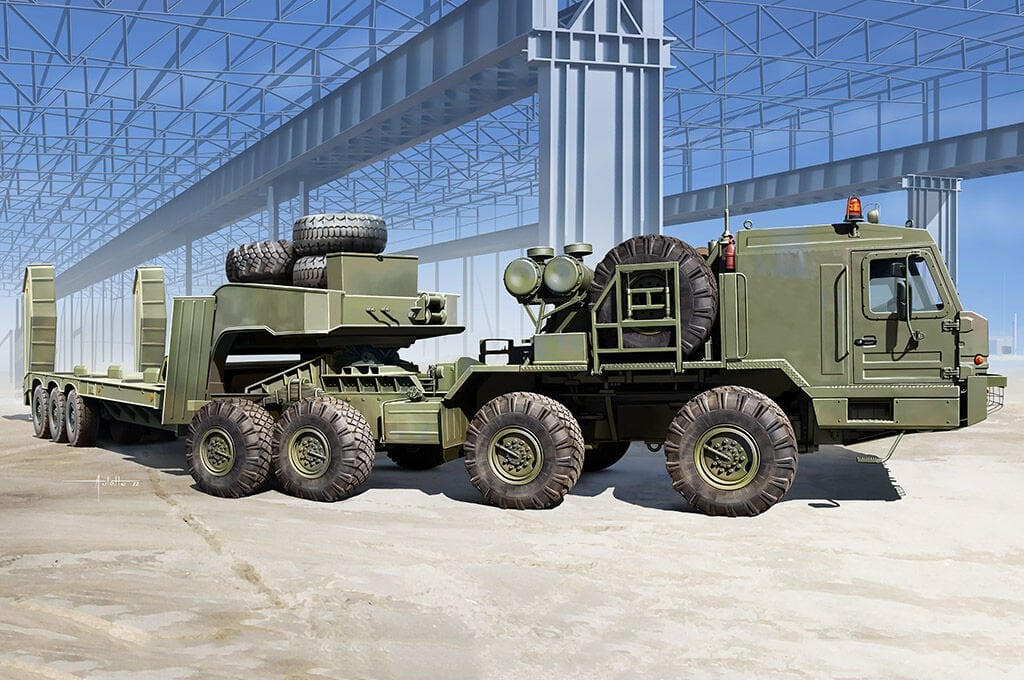 1/35 BAZ-6403 with Chmzap-9990-071 Trailer