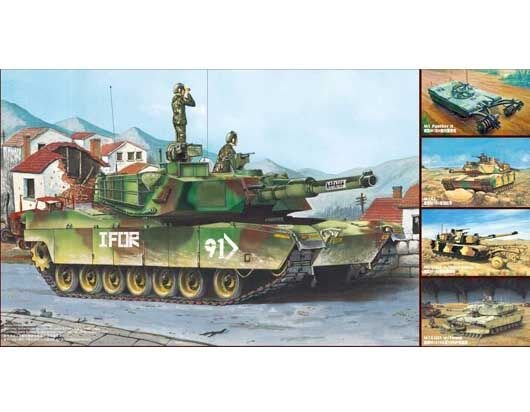 1/35 M1A1/A2 Abrams 5 in 1