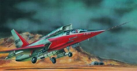 1/72 US F-107A