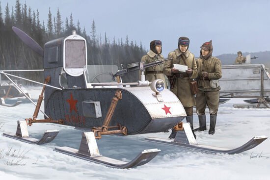1/35 Soviet Aerosan RF-8