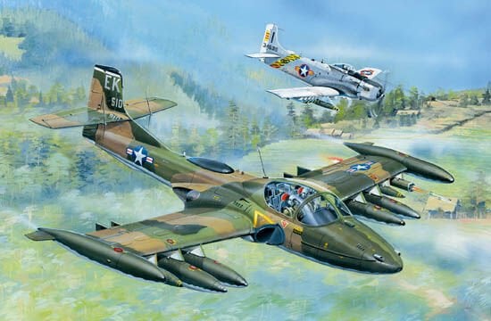 1/48 A-37A Dragonfly Light Ground-Attack Aircraft
