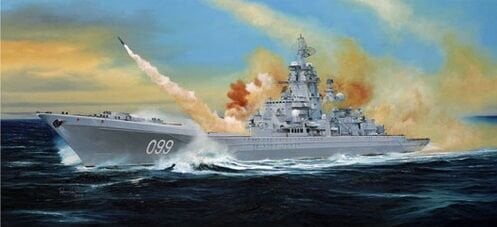 1/350 Russian Battle Cruiser Pyotr Velikiy Ex-Yuri