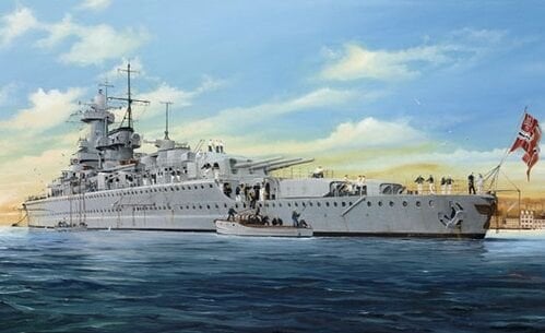 1/350 German Pcket Battleship (Panzer Schiff) Admi
