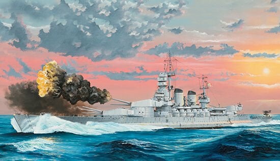 1/350 Italian NAVY Battleship RN Littorio 1941