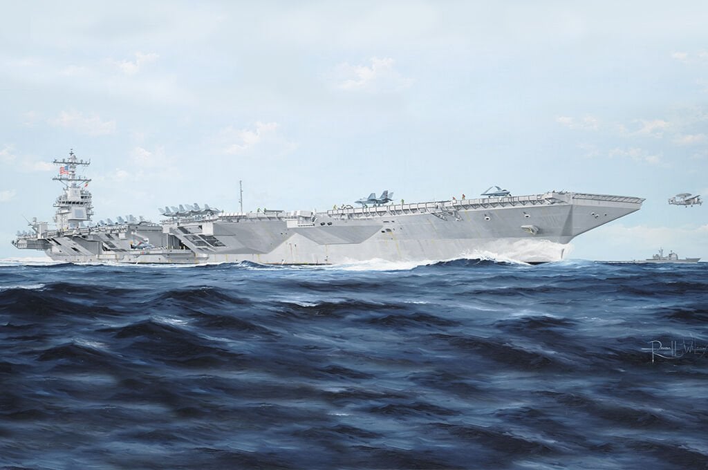 1/350 USS Gerald R.Ford CVN-78