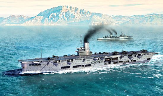1/700 HMS Ark Royal 1939