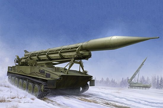 1/35 2P16 Launcher with Missile of 2k6 Luna FROG-5