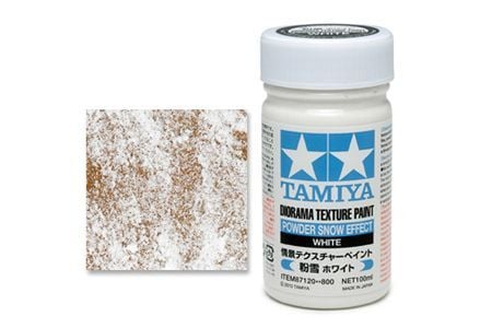 Texture Paint-Toz Kar, Beyaz