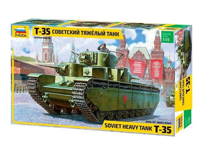1/35 T-35 Heavy Soviet Tank