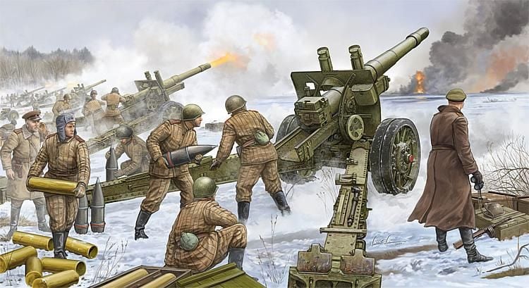 1/35 Soviet 152mm Howitzer-gun M1937(ML-20)
