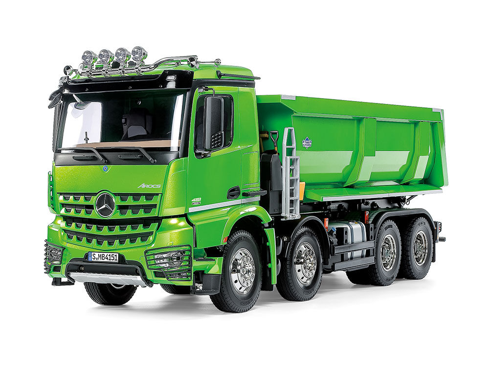 1/14 Actros 4151 Tipper Candy Gree