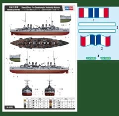 1/350 French-Navy Pre-Dreadn.Battleship Voltaire