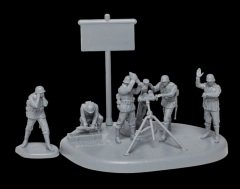 1/72 Ger.120mm mortar w/crew