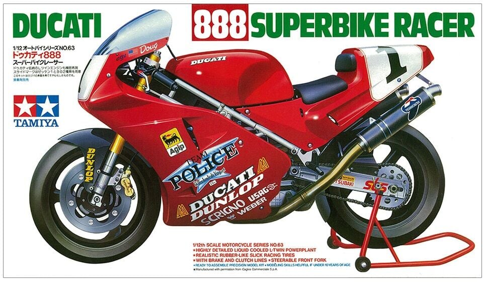 1/12 Ducati 888 Superbike