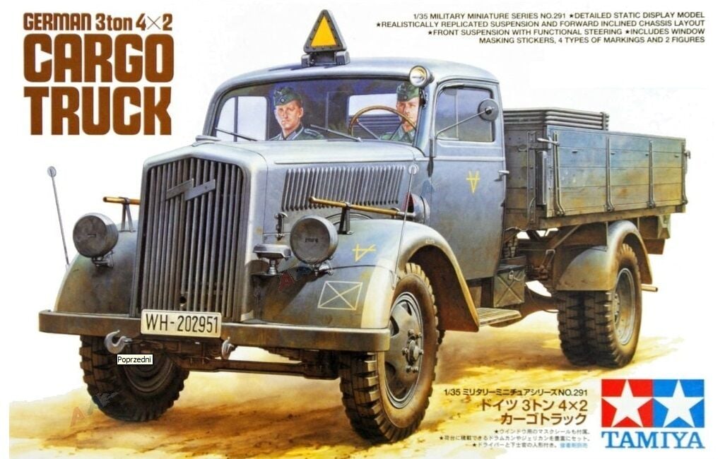 1/35 German 3 Ton 4x2 Cargo Truck