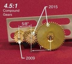 Compound Gear Assy. 4 1/2:1