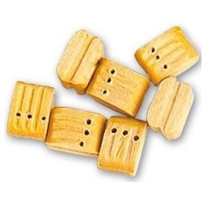 Şimşir Makara 10mm Üç Delikli 10 Adet