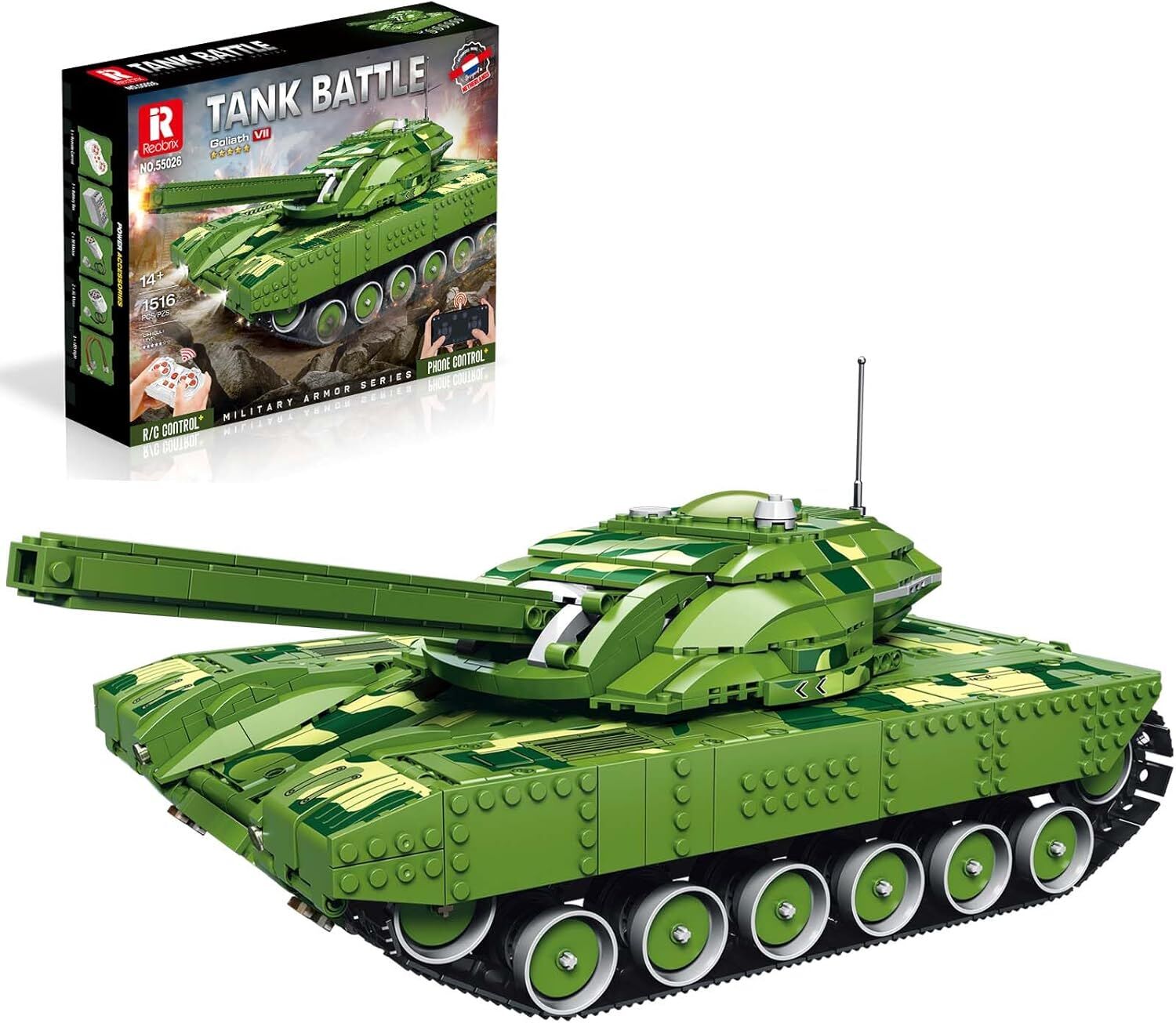 RC Canon Battle Tank