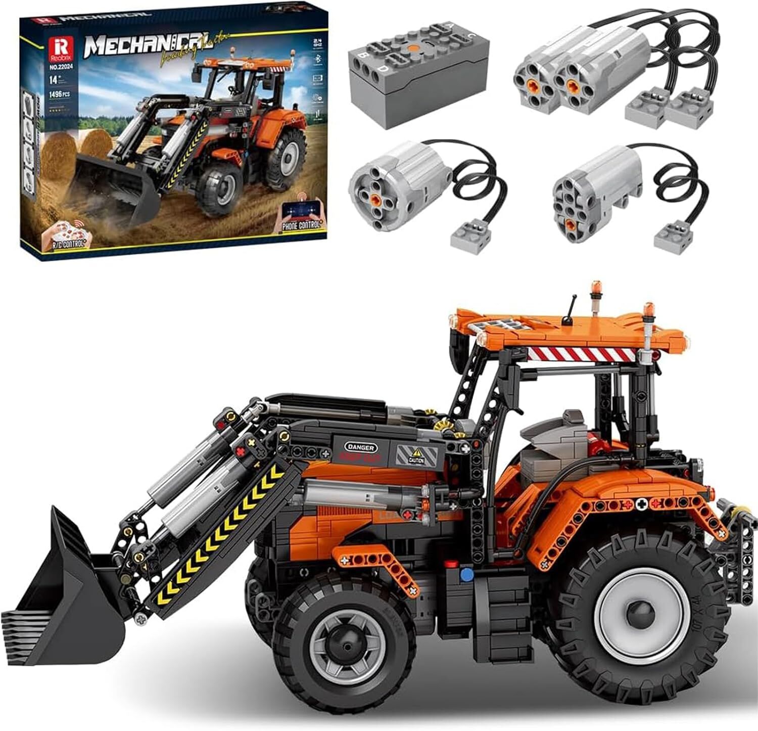 RC Traktör (RC Front Loader Tractor)