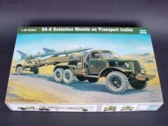 1/35 Sam-2 Missile with Loading Cabin