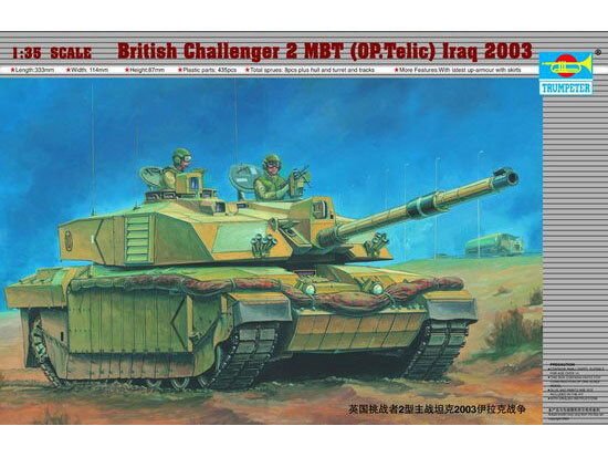 1/35 Brithish Challenger II MBT Basra 2003 Telic
