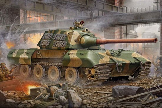 1/35 German Entwicklungsfahrzeug E-100 S. Heavy Ta