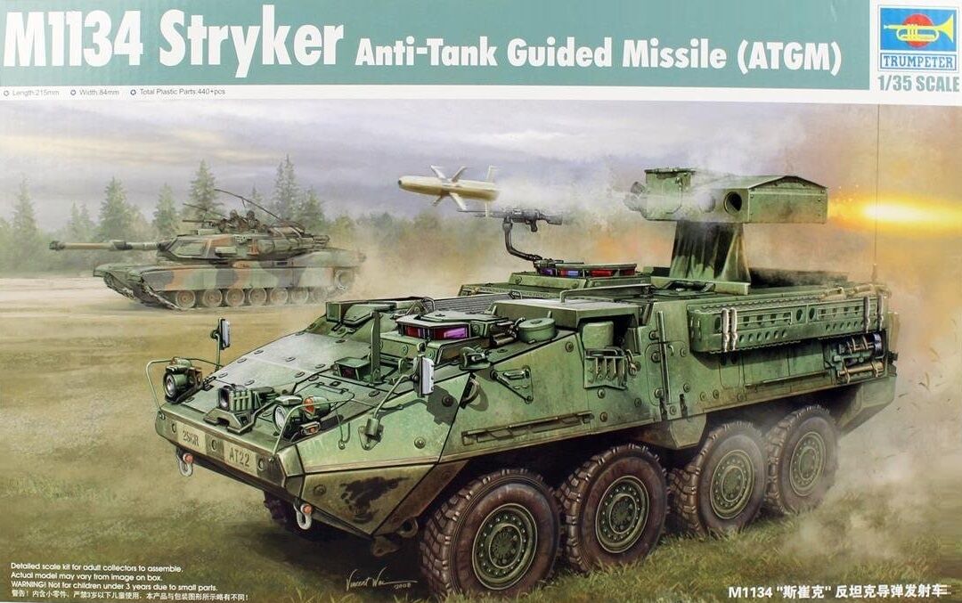 1/35 M1134 Stryker Anti-Tank Guided Missile (ATGM)