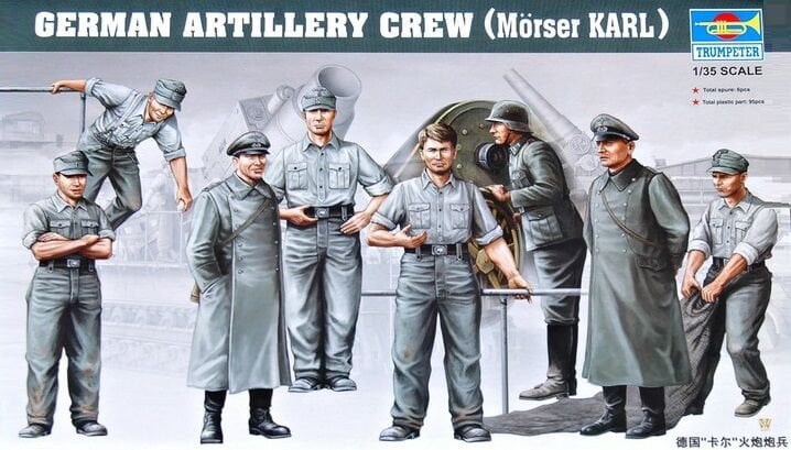 1/35 Figure-German ''''Karl'''' Gun Artillery''