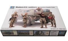 1/35 Modern US Soldiers-Logistics Supply Team