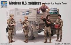1/35 Modern US Soldiers-Logistics Supply Team