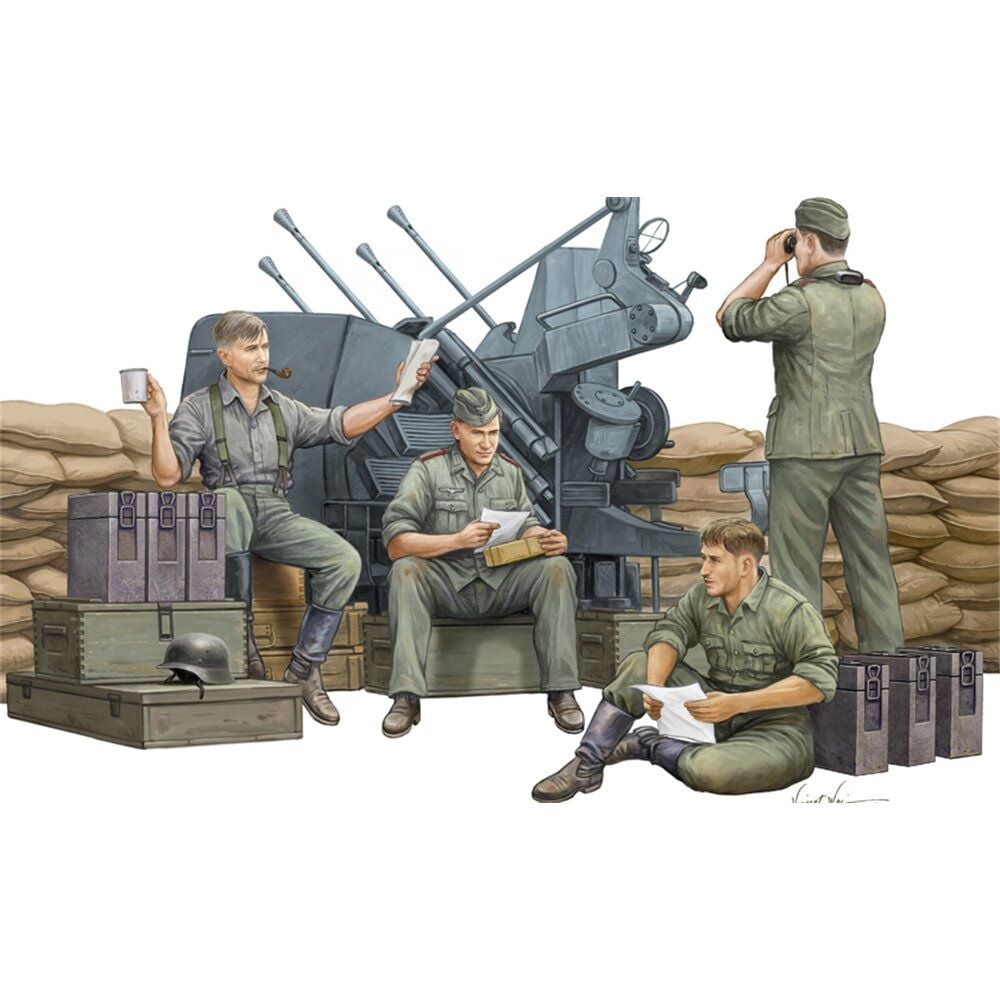 1/35 German Anti-Aişrcraft Gun Crew
