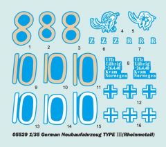 1/35 German Neubaufahrzug (Rheinmetall) Type lll
