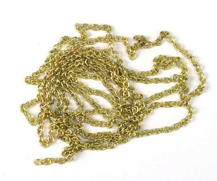 Sarı Zincir 1,5mm 1m