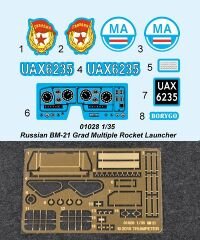1/35 Rus.BM-21Grad Mul.Roc.Lau.