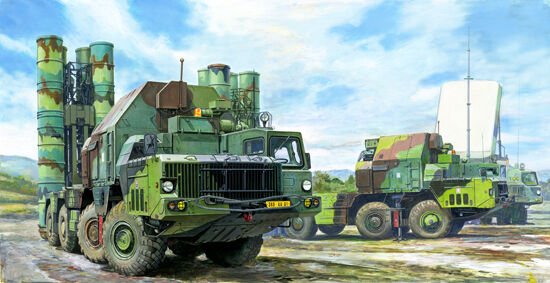 1/35 48N6E of 5P85S TEL S-300MU SA-10 Grumble
