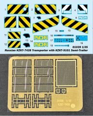 1/35 Rus.KZKT-7428 Trans.with KZKT-9101 Semi Trayl