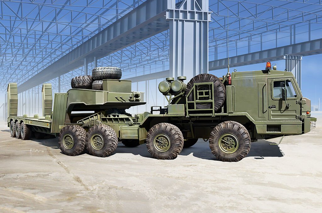 1/35 BAZ-6403 with Chmzap-9990-071 Trailer