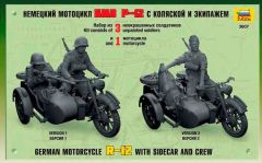 Ger.Wwıı Sıdecar R12 w/Crew