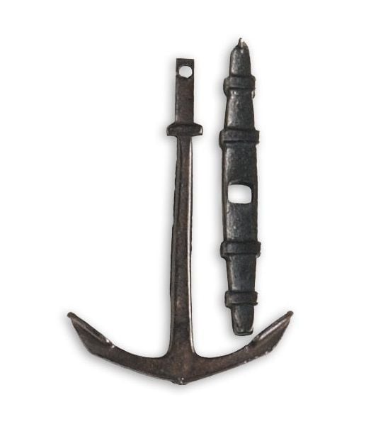 Metal Döküm İspanyol Çıpası 45x30mm