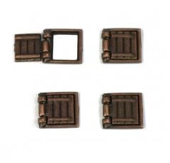Metal Top Kapağı 8x8mm (Bronz Değildir.)