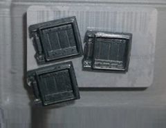 Metal Top Kapağı(Bronz Değildir.) 9x9mm