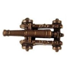 Metal Arabalı Top (Bronz) 20 mm 2 Ad.