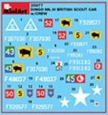 1/35 Dingo Mk 3 British Scout Car w/crew