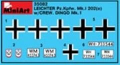 1/35 Leichter Pz.Kpfw. MkI 202(e) w/crew