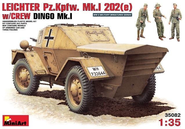 1/35 Leichter Pz.Kpfw. MkI 202(e) w/crew