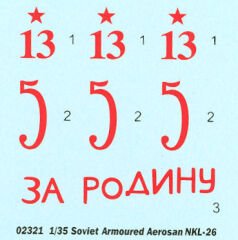 1/35 Soviet NKL-26 Armoured Aerosan