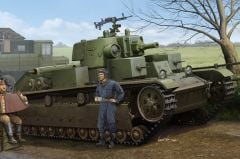 1/35 Soviet T-128 Medium Tank (Coarse Turret)