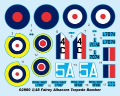 1/48 Fairey Albacore Torpede Bomber